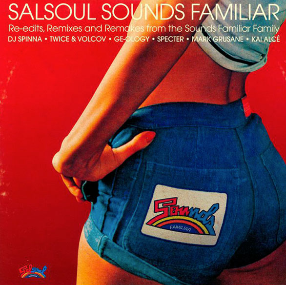 Salsoul Sounds Familiar vinyl 1 record red cover side A