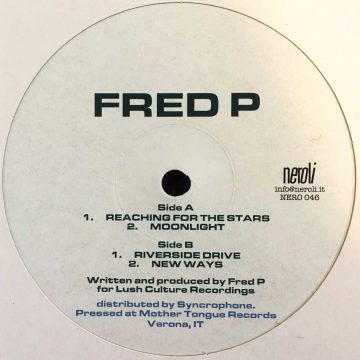 Fred P reaching for the stars vinyl record white cover side A