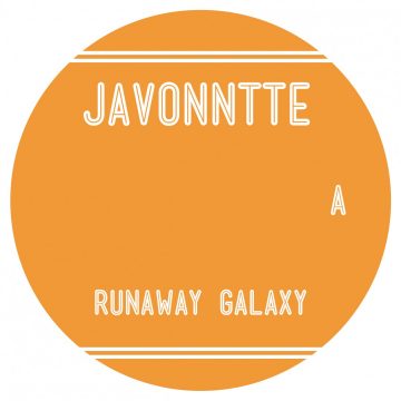 orange side A of the Javonntte's LP album runaway galaxy from ten lovers music