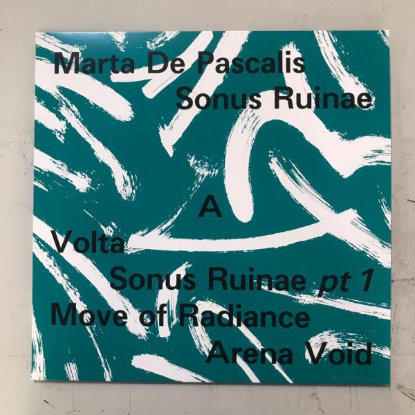 marta de pascalis' sonus ruinae vinyl record side a tracklist
