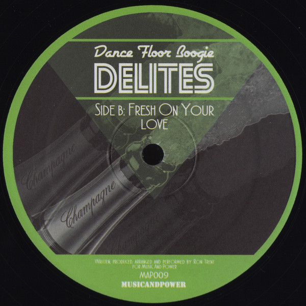 "Fresh On Your Love" on the side B of the Ron Trent's vinyl record Dance Floor Boogie Delities Boogie, Funk and Disco music vinyl