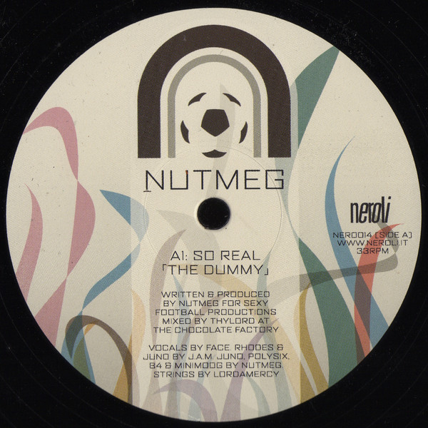 Nutmeg So Real (The Dummy) vinyl record cover Side A 12"