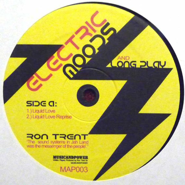ron trent house and electronic music vinyl electric moods and long play side A