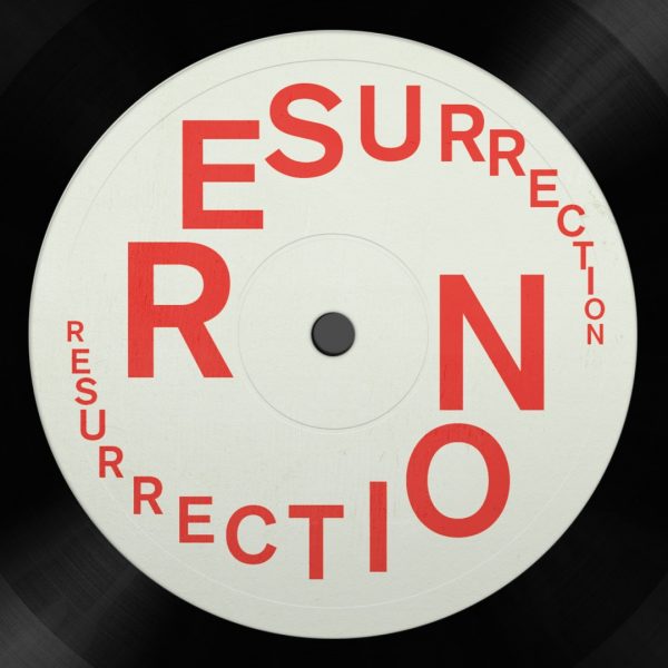 white side b of the Resurrection vinyl record with tracks like resurrect my feelings and escape, house and electronic music vinyl