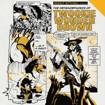 front cover illustration of the metamorphosis of twookie wonder brown by gerald mitchell