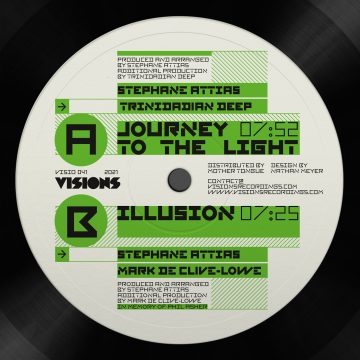 stephane attias feat trinidadian deep and mark de clive-lowe vinyl record in journey to the light side a