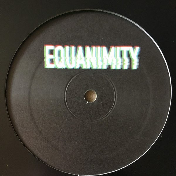 kyle hall equanimity ep vinyl record black cover