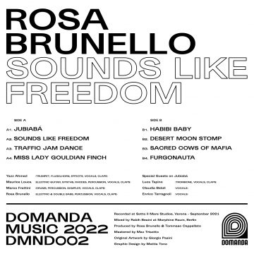 rosa brunello sounds like freedom