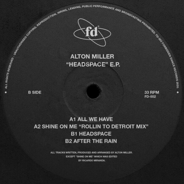 alton miller headspace ep