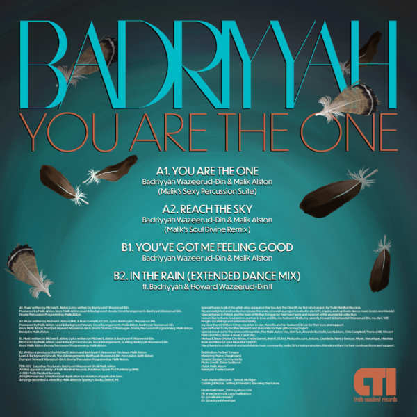 BADRIYYAH WAZEERUD-DIN YOU ARE THE ONE