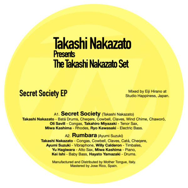 TAKASHI NAKAZATO SECRET SOCIETY EP