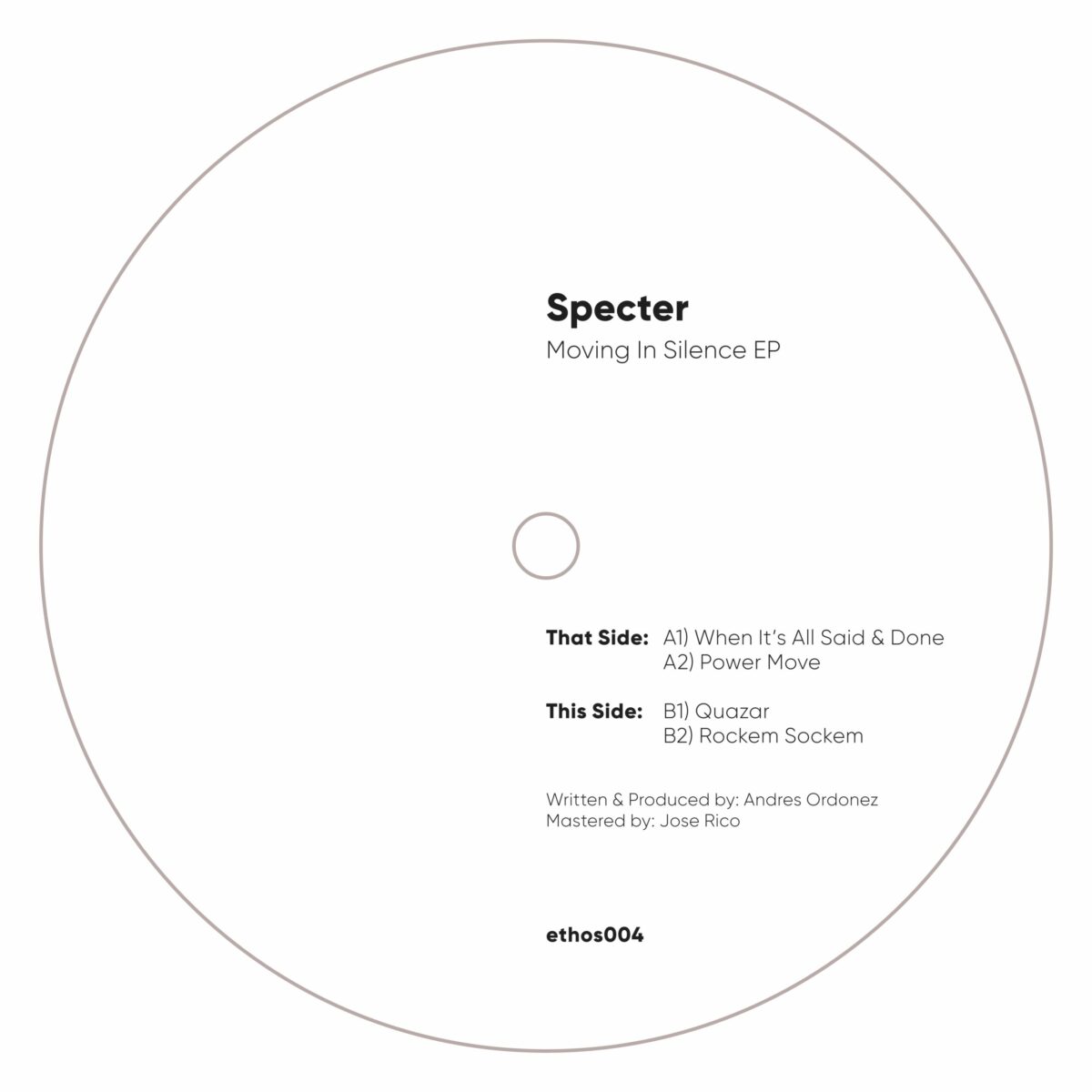 specter moving in silence ep