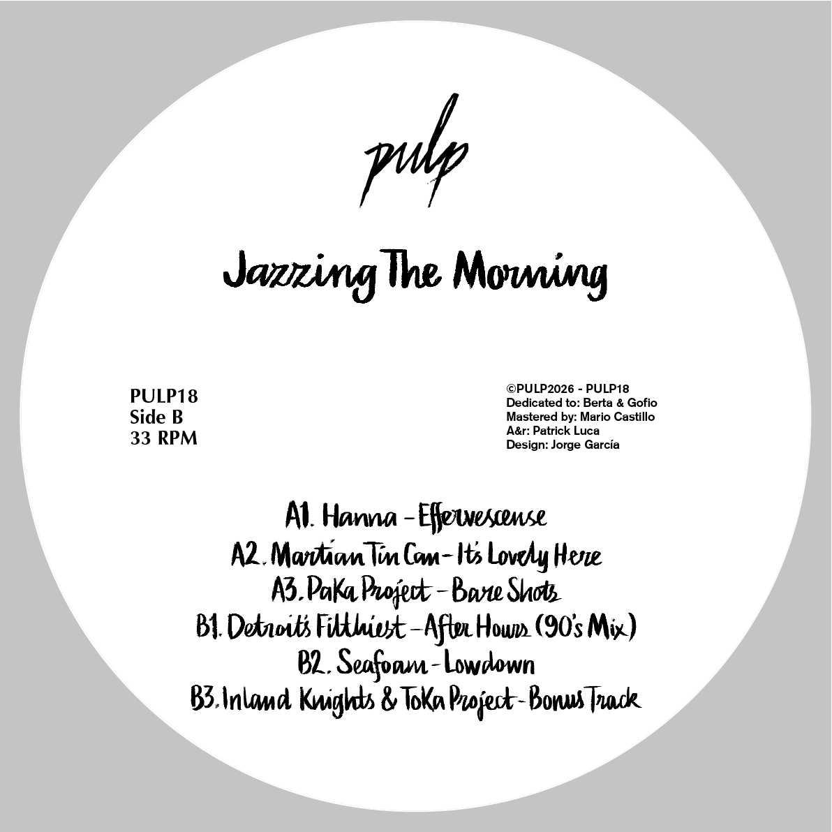 JAZZING THE MORNING PULP18